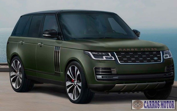 Tabela Land Rover Range R SV Autob SC DYN SWB 5 0 V8 2021 Valor