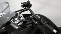Para-brisa com defletor curto da BMW K 1600 B visão interna 17