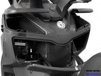 PORTA LUVAS COM AMPLO ESPAÇO CARREGADOR USB E TOMADA 12V 6