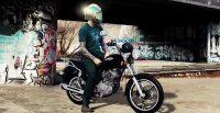 Haojue Chopper Road Posicao De Pilotagem 44