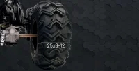 Hisun Forge400i Rodas Resistentes 9
