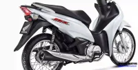 Detalhe Escapamento da Moto Honda Biz 110i 25