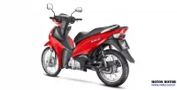 Lateral Esquerda Honda Biz 110i Vermelha 26