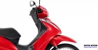 Parte frontal da Moto Honda Biz 110i Vermelha 32