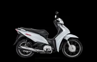 Moto Honda Biz 110i Branca 8