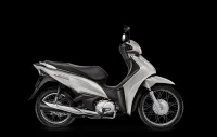 Moto Honda Biz 110i Prata Metálico 10