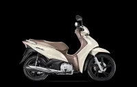 Moto Honda Biz 125 Branco Perolizado 12