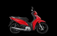 Moto Honda Biz 125 Vermelha 10