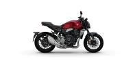 Moto Honda CB 1000R Vermelho Metálico Bordeaux Red Metallic Lateral 12