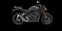 Moto Honda CB 500F Cinza Matte Crow 4