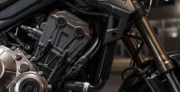 Detalhe do Motor da Moto Honda CB 650R 2