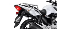 Detalhe Farol Traseiro Moto Honda CG 160 Cargo Branca 12