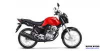 Detalhes da Moto Honda CG 160 Start Vermelha 4