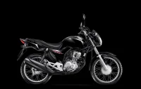 Moto Honda CG 160 Start Preta 8