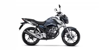 Lado Direito da Honda CG 160 Titan Cinza Metálico 6