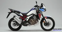 Lateral direita da Moto Honda CRF 1100L Africa Twin Branco Perolizado 42