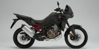 Lateral direita da Moto Honda CRF 1100L Africa Twin Preta 55