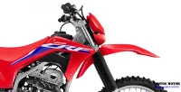 Detalhe Lateral com o Descritivo do Nome da Moto Honda CRF 250F 9