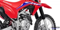 Detalhe Lateral do Motor Moto Honda CRF 250F 12