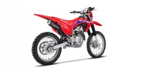 Lado Direito da Moto Honda CRF 250F Vermelha 3