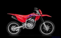 Moto Honda CRF 250F Vermelha 0