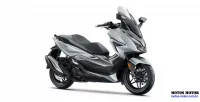 Lateral Direita da Moto Honda Forza 350 Cinza Metálico 0
