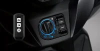 Função Smart Key da Moto Honda Forza 350 Mat Gunpowder Black Metallic 12