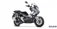 Moto Honda ADV Prata Metálico 0