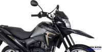 Detalhe Assento e Tanque da Moto Honda NXR 160 Bros ESDD Preta 35