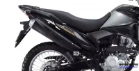 Detalhe Escapamento da Honda NXR 160 Bros ESDD Preta 39