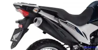 Detalhe Escapamento e Farol Traseiro da Honda NXR 160 Bros ESDD Branca 33