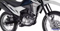 Detalhe Motor da Honda NXR 160 Bros ESDD Branca 25