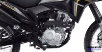 Detalhe Motor da Honda NXR 160 Bros ESDD Preta 37