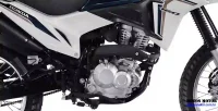 Detalhe Motor da Moto Honda NXR 160 Bros ESDD Branca 28