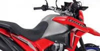 Detalhe Tanque da Moto Honda NXR 160 Bros ESDD Vermelha 17