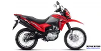 Detalhes Lateral Direita da Honda NXR 160 Bros ESDD Vermelha 6