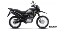 Lateral Direita da Honda NXR 160 Bros ESDD Preta 14