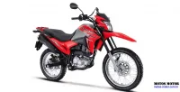 Lateral Direita da Honda NXR 160 Bros ESDD Vermelha 5