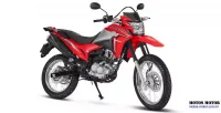 Lateral Direita da Moto Honda NXR 160 Bros ESDD Vermelha 2