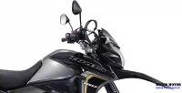 Lateral Direita do Tanque da Moto Honda NXR 160 Bros ESDD Preta 38