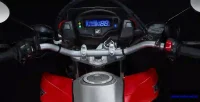 Painel e Tampa do Tanque da Moto Honda NXR 160 Bros ESDD Vermelha 4