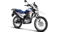Perspectiva Frontal Da Moto Honda NXR 160 Bros ESDD Branco 2024 42