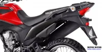 Detalhe Alça Garupa da Moto Honda XRE 190 Vermelha 25