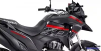 Detalhe Assento e Tanque da Honda XRE 190 Cinza 23