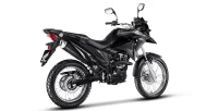 Moto Honda XRE 190 cinza Traseira e Lateral Direita 36