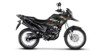 Moto Honda XRE 190 Verde Lateral Direita 28