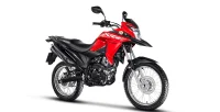 Moto Honda XRE 190 Vermelho Frente e Lateral Direita 31