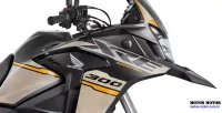 Descritivo do Nome da Moto Honda XRE 300 Adventure Amarela e Preta 23