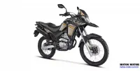 Lateral Direita da Honda XRE 300 Adventure Amarela e Preta 13