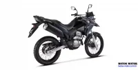 Lateral Direita da Moto Honda XRE 300 ABS Azul 9